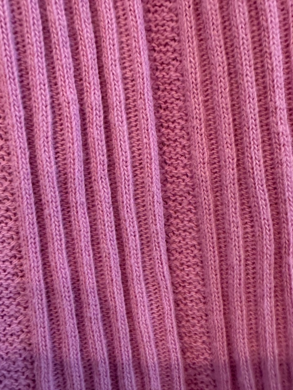 Anthropologie Pink Textured Rib Tank Top Large - Picture 2 of 4